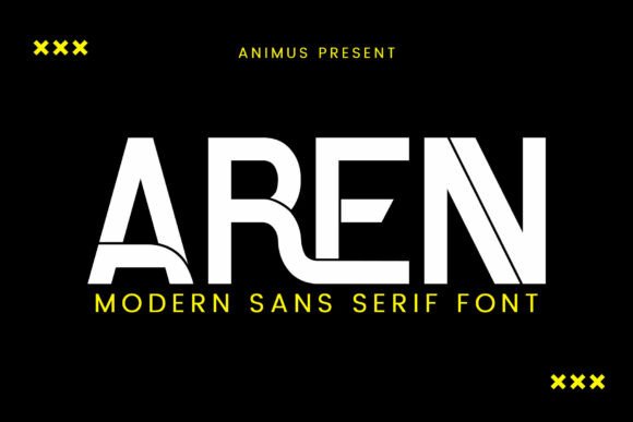 Arenn Font: High-Impact Sans Serif for Bold Web Design