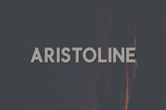 Aristoline: A Modern Sans Serif Font for Elegant Editorial Design