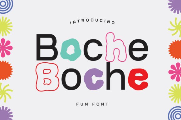 Boche: A Playful Sans Serif Font for Joyful Digital Branding