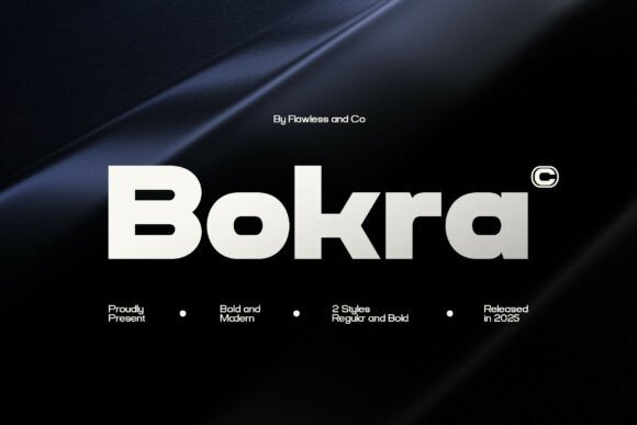 Bokra: A Bold Sans Serif Font for Modern Marketing Campaigns