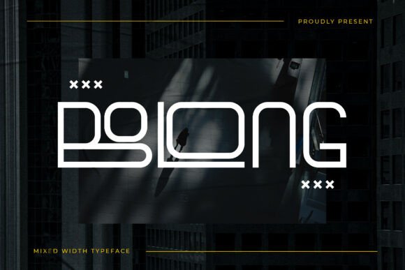 Bolong: A Futuristic Sans Serif Font for Modern Web Design Projects