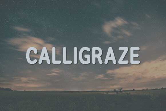 Calligraze: A Modern Sans Serif Font for Creative Projects