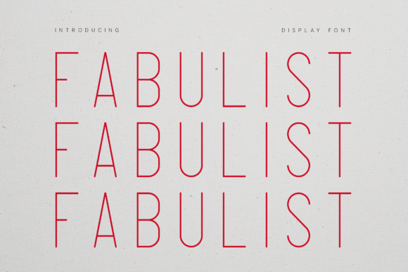 Fabulist: A Modern Sans Serif Font for Clean Editorial Design and Branding