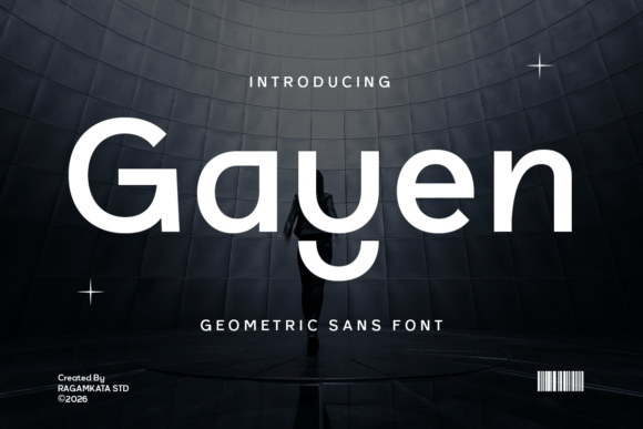 Gayen: A Modern Sans Serif Font for Editorial Design and Digital Publishing