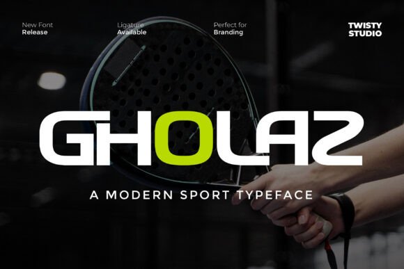 Gholaz: A Bold Sans Serif Font for Impactful Designs