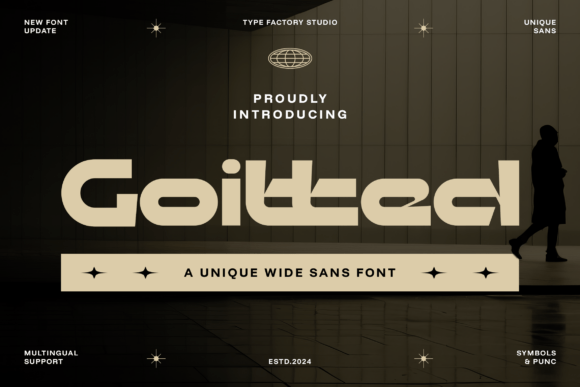 Goitted: A Futuristic Sans Serif Font for Modern Makers and Creative Sellers