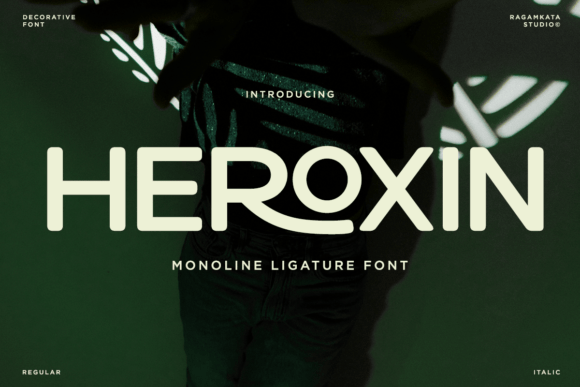 Heroxin Font: A Stylish Sans Serif for Crafters and Product Designers