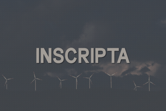 Inscripta: A Modern Sans Serif Typeface for Elegant Branding