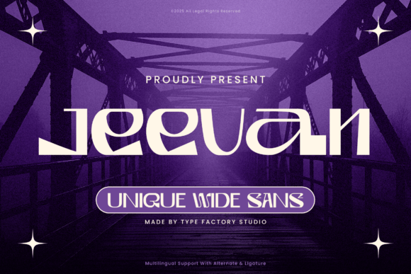 Jeevan: A Bold Sans Serif Font for Modern Branding Projects