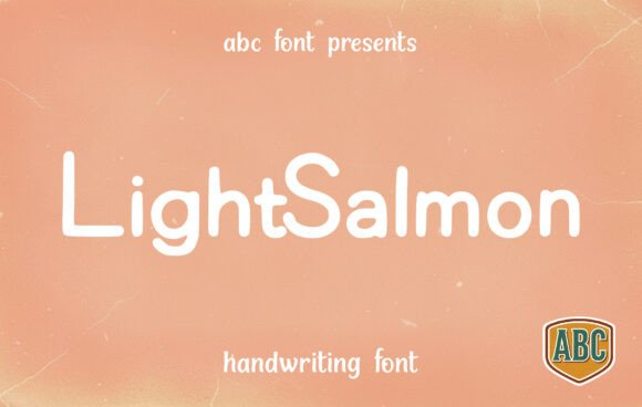 Lightsalmon: A Fresh Sans Serif Font for Playful Yet Polished Branding