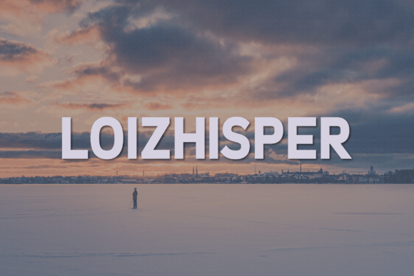 Loizhisper: A Modern Sans Serif Font for Professional Branding