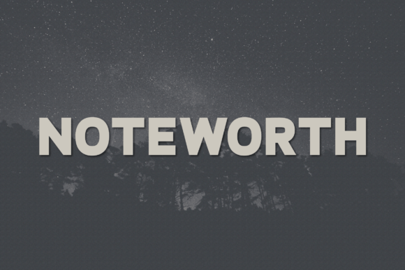 Noteworth: A Classy Sans Serif Font for Modern Web Design