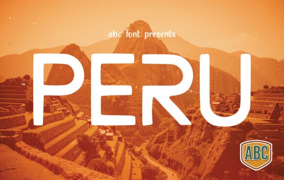Peru Font: A Bold Sans Serif for Modern Branding