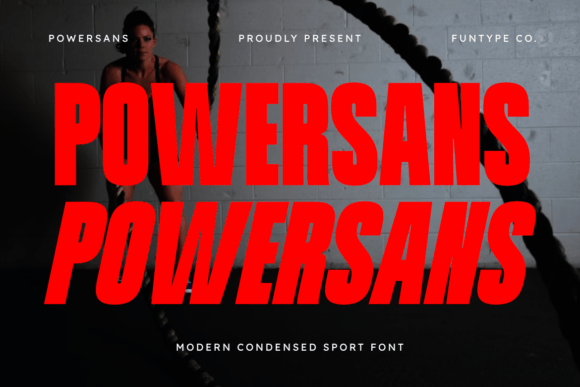 Powersans: A High-Energy Sans Serif Font for Bold Digital Design