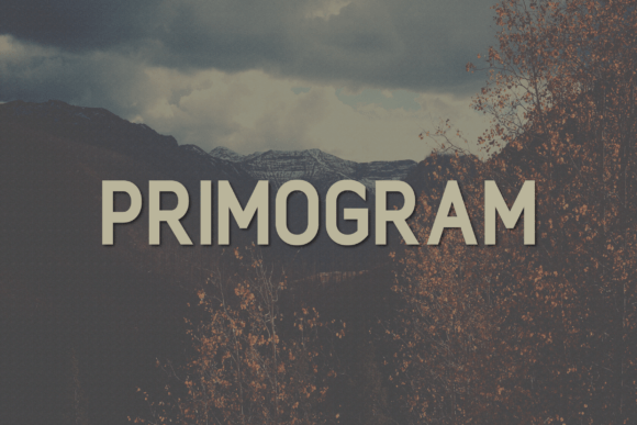 Primogram: A Classy Sans Serif Font for Modern Editorial Design