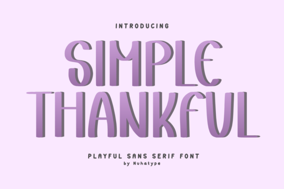 Simple Thankful