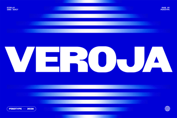 Veroja: A Bold Sans Serif Font for Business Branding