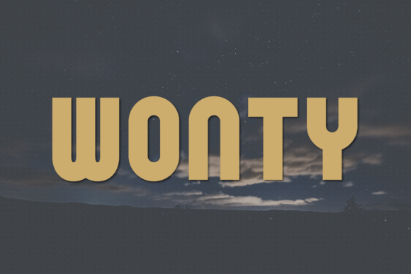 Wonty Font: A Modern Sans Serif for Creative Design Projects