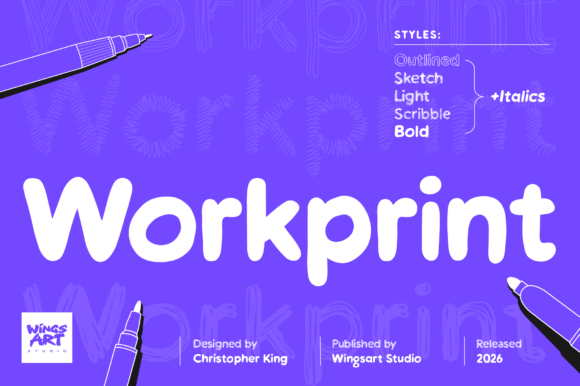 Workprint: A Designer’s New Go-To Sans Serif Font for Modern Branding